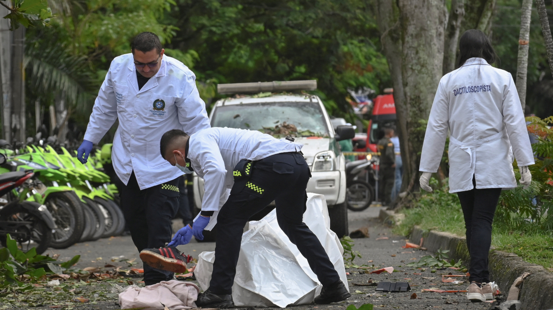 7 killed in bomb attacks in Colombia, including 2 police officers