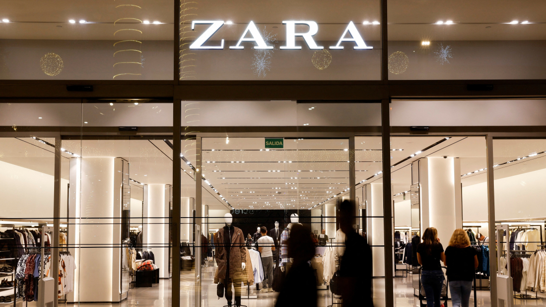 Zara owner Inditex reports weaker than expected first-quarter sales