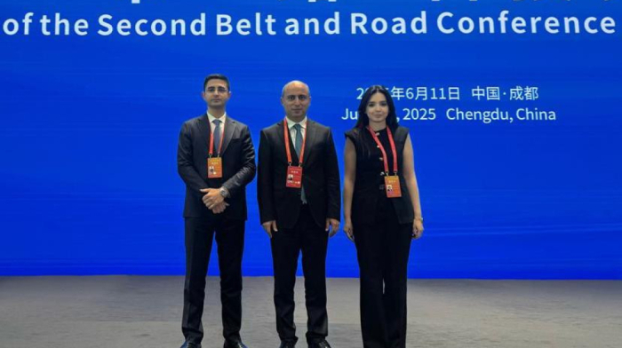 Minister of Science and Education Emin Amrullayev attends international conference in China
