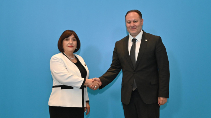 Speaker of the Milli Majilis meets with Speaker of Assembly of Turkish Republic of Northern Cyprus