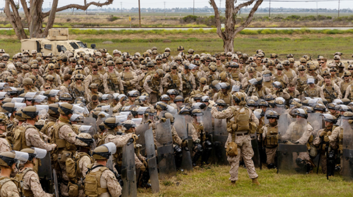 Marines to deploy on LA streets within two days with authority to detain civilians