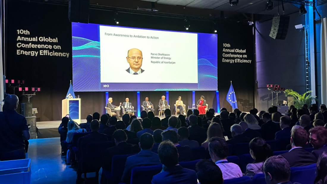 Azerbaijan unveils bold green energy plans at global IEA summit