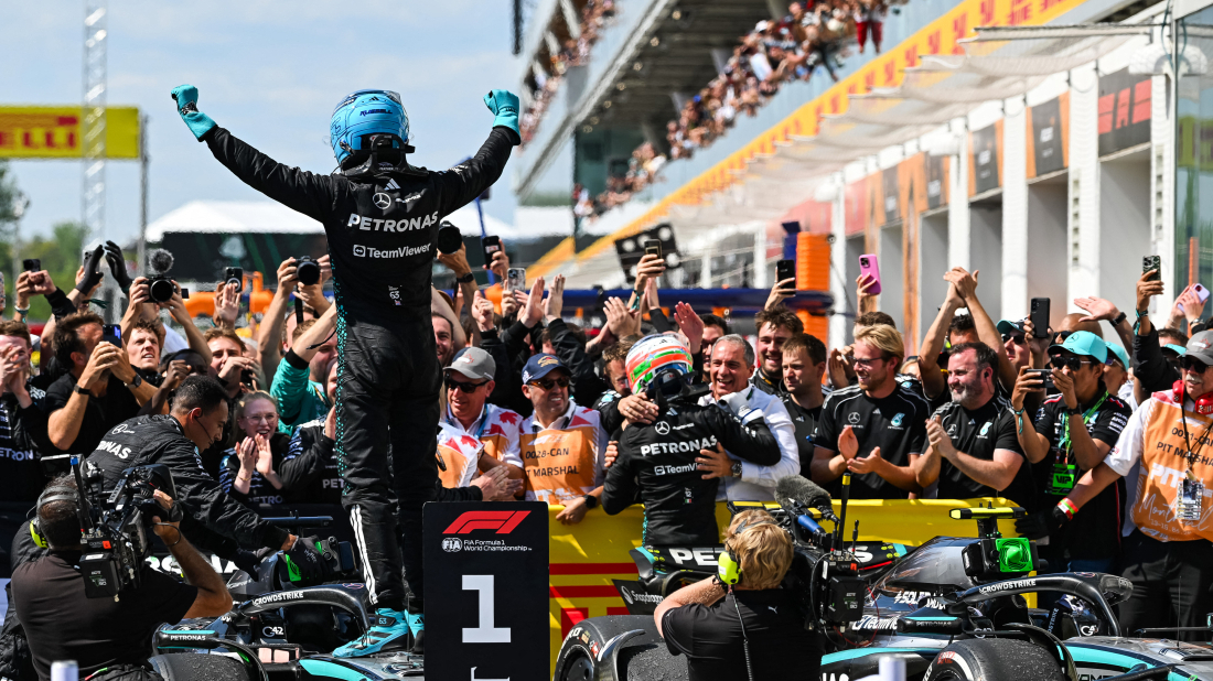 George Russell wins Canadian Grand Prix