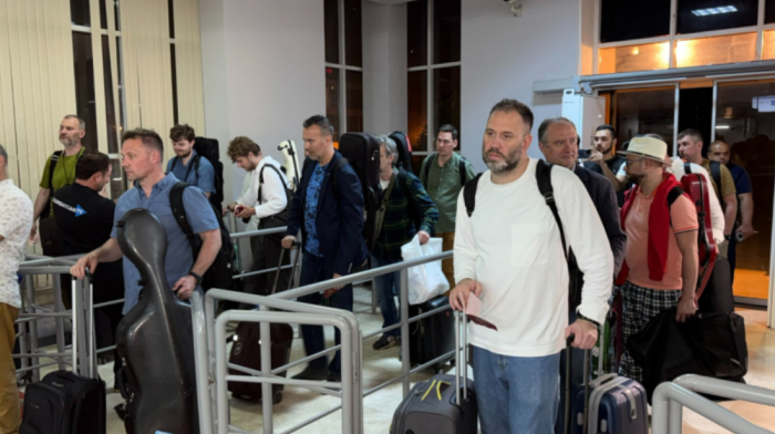 Another group of Russia’s big symphony orchestra evacuated from Iran to Azerbaijan