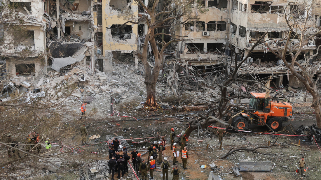 Iran launches missile barrage on Israel, at least 25 injured