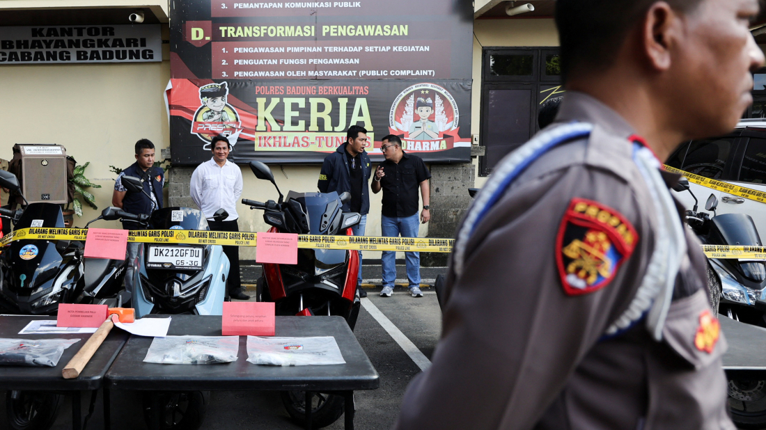 Indonesian police arrest three Australian men over shooting in Bali