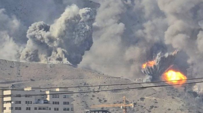 Israeli airstrikes on Tehran hits police buildings