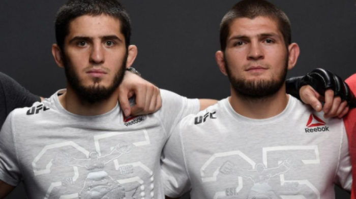 Khabib Nurmagomedov and Islam Makhachev arrive in Baku for UFC tournament