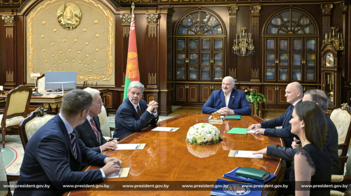 Lukashenko meets U.S. envoy Kellogg in Minsk to discuss security and relations
