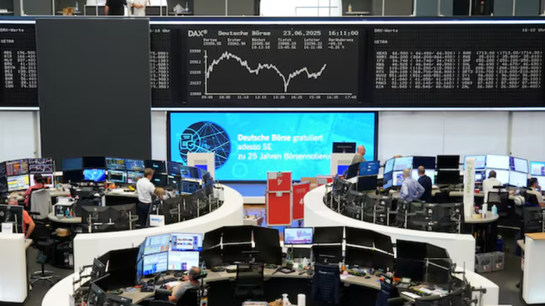 European stocks surge after Trump announces Israel-Iran ceasefire