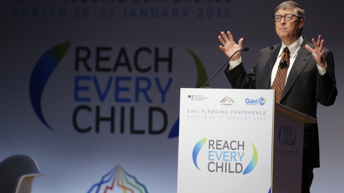 Bill Gates says Gates Foundation will not fill vaccine funding gap left by U.S. and UK cuts