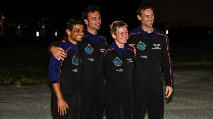 Astronauts from India, Poland, Hungary begin first ISS mission