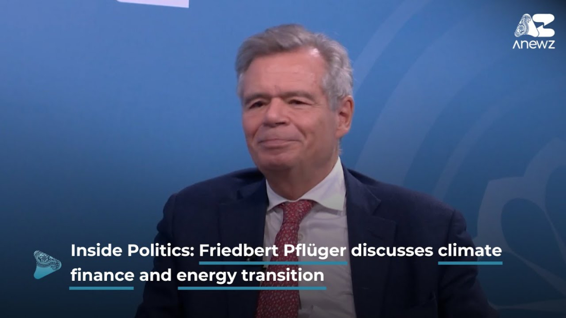 Inside Politics |  Friedbert Pflüger Discusses Climate Finance and Energy Transition