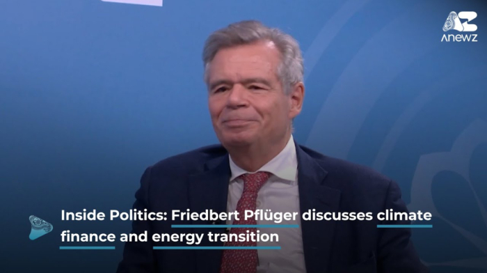 Inside Politics |  Friedbert Pflüger Discusses Climate Finance and Energy Transition