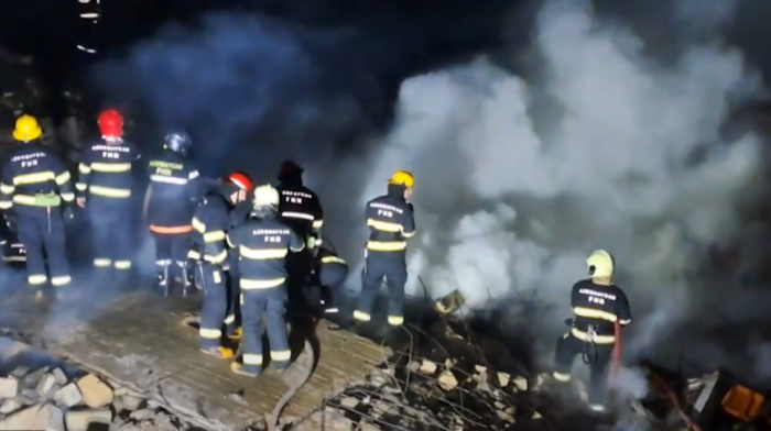 Fire extinguished after explosion at Azerbaijanfilm studio in Baku