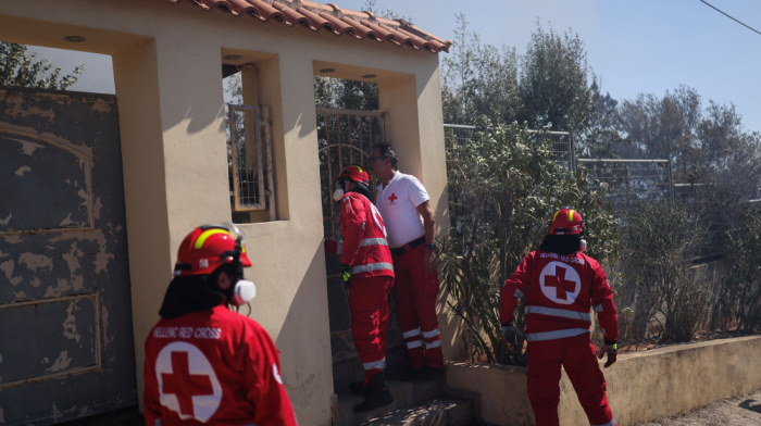 Wildfire erupts near Athens as Greece battles first heat wave of summer