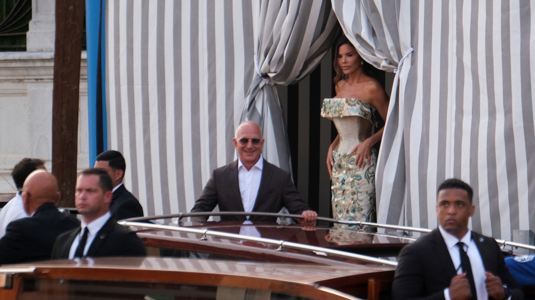 Venice hosts Bezos and Sanchez’s star-studded wedding amid protests