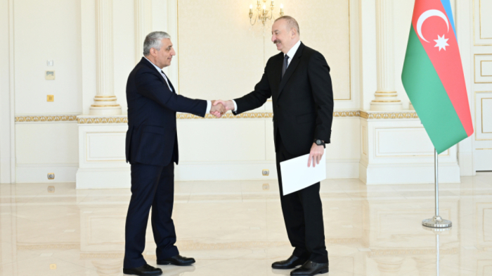 President Ilham Aliyev accepted the credentials of Iran’s newly appointed ambassador