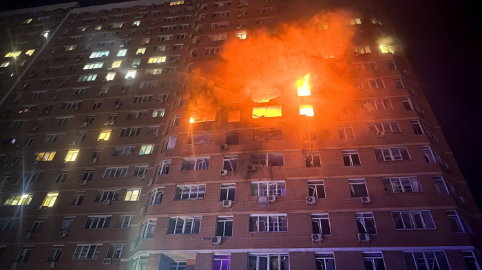 Russian drone strike kills 2 and injures 14 in Ukraine’s Odesa