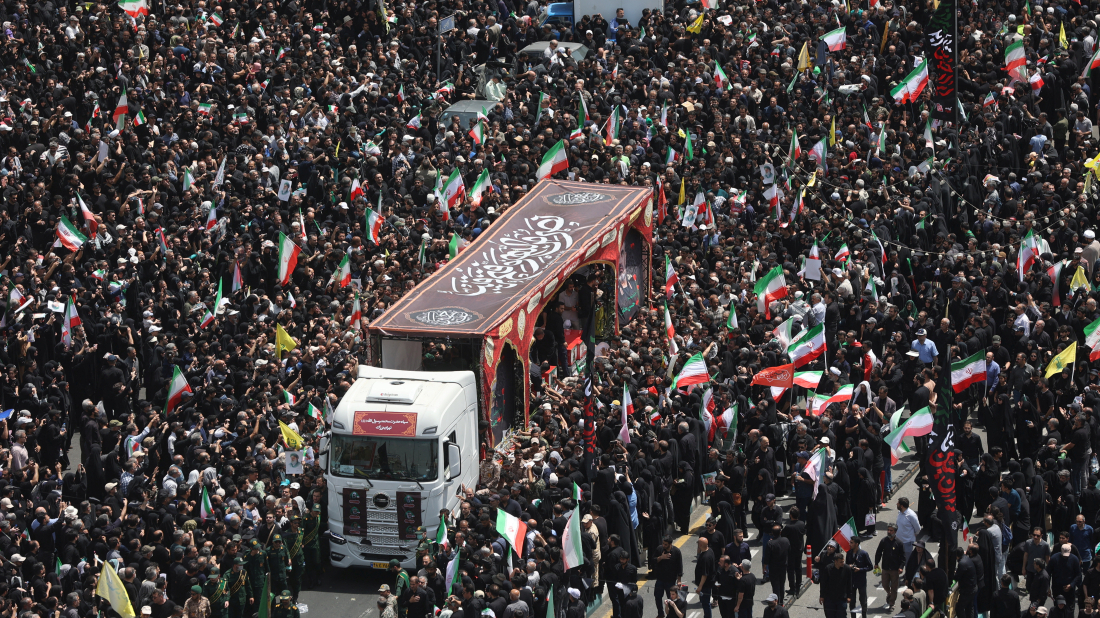 Iran mourns top commanders killed in Israeli strikes
