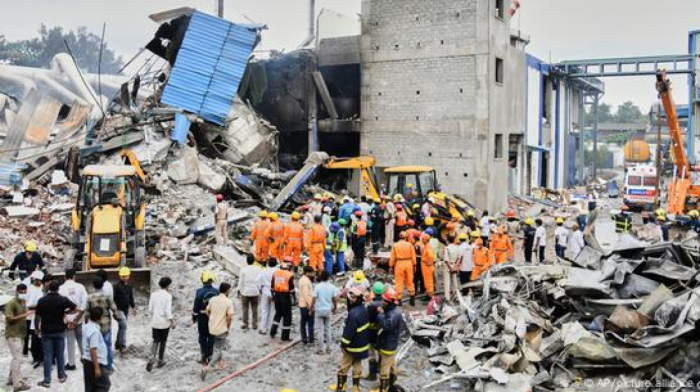 At least 12 dead in pharmaceutical factory blast in India