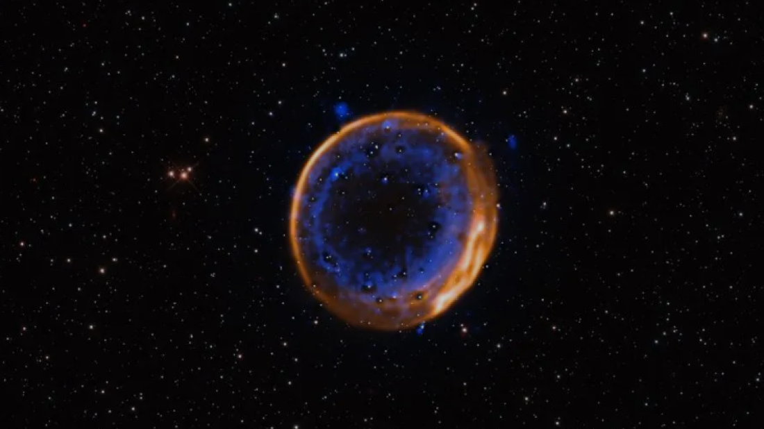 Scientists capture first clear image of rare double-detonation supernova