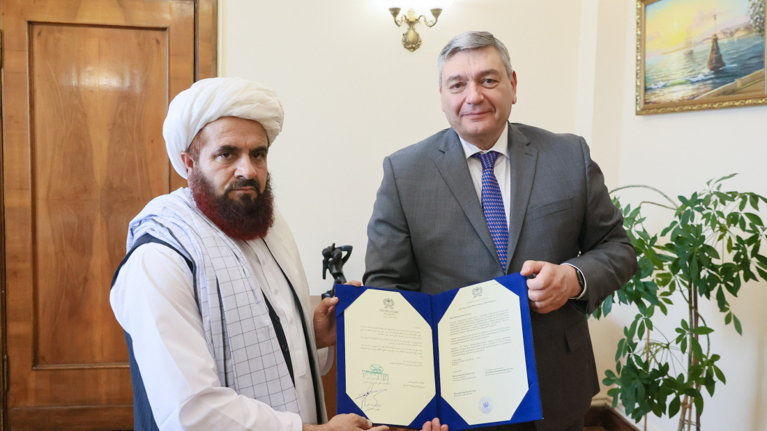 Russia becomes first country to formally recognise Taliban government