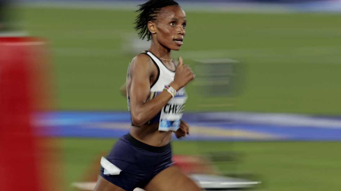 Chebet sets world record, breaks 14-minute barrier