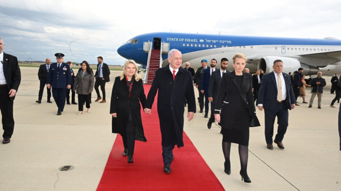 Netanyahu arrives in Washington for talks with Trump and top U.S. officials