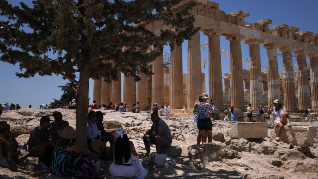 Greece scorched by severe heat wave with highs up to 42°C