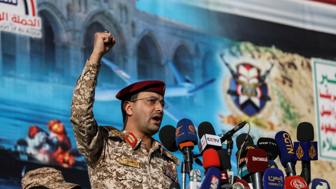 Houthis claim attack on cargo ship sinking in Red Sea