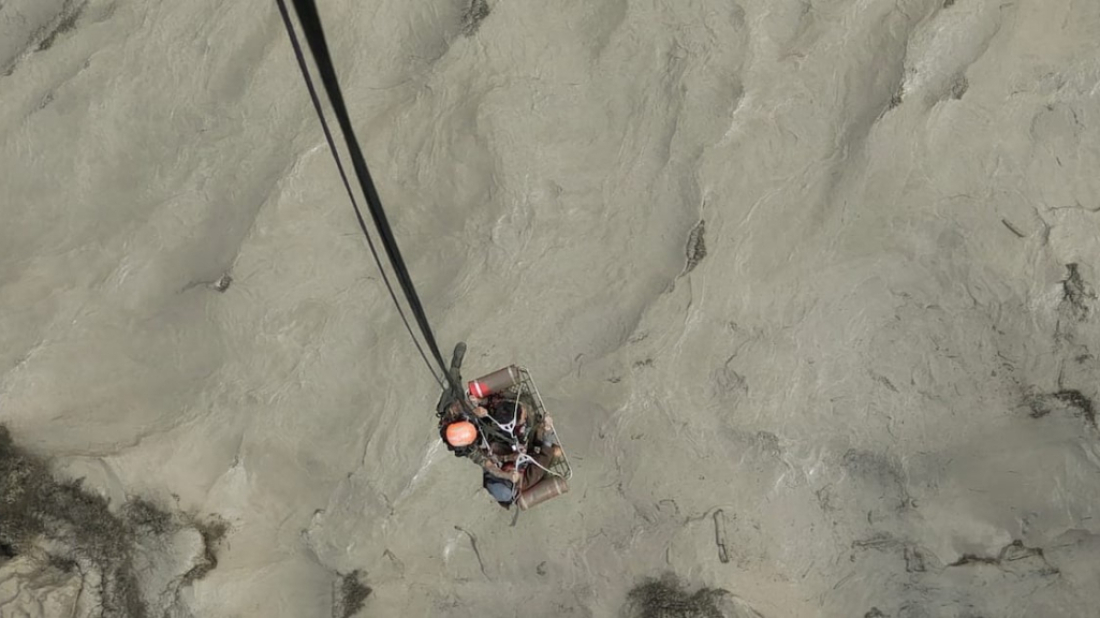 Dozens missing after glacial flood destroys Nepal-China bridge
