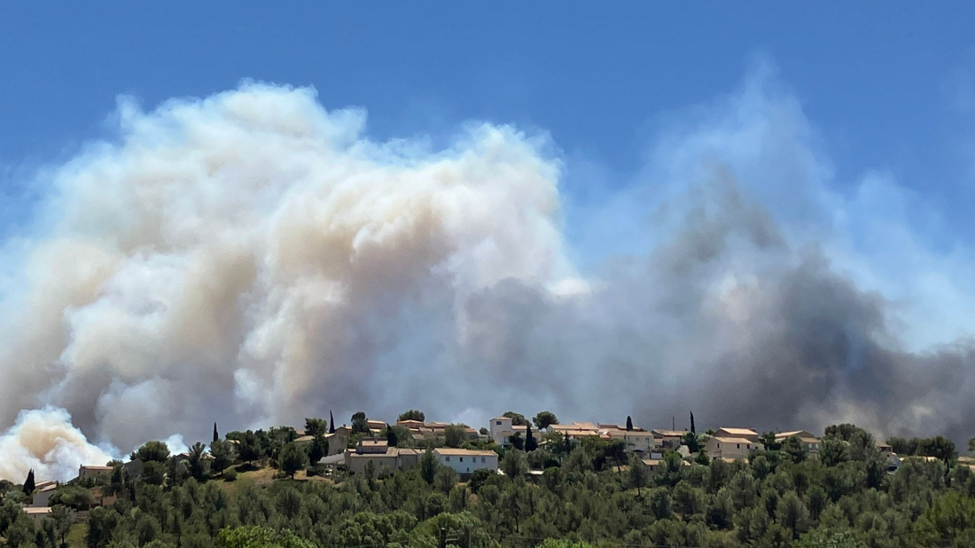 More than a 100 injured as wildfire rages near Marseille