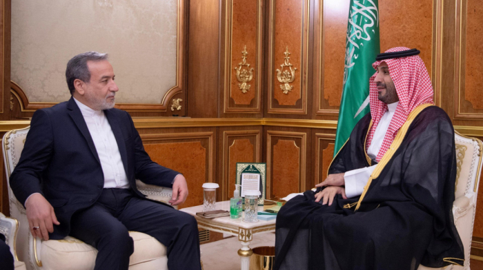 Iran’s foreign minister holds high-level talks with Saudi crown prince