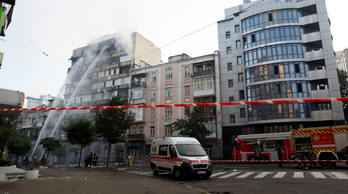 Russia's attack on Kyiv kills two as U.S. resumes arms deliveries to Ukraine