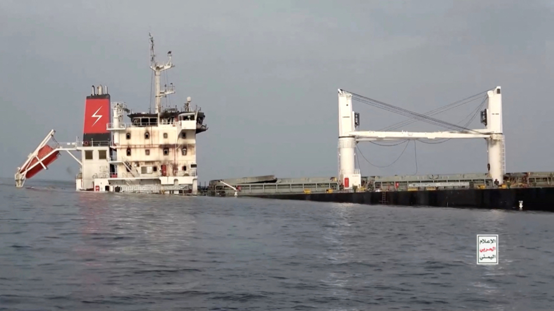 Four more rescued after Houthi attack on Greek ship in Red Sea