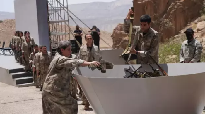 PKK begins landmark disarmament ceremony in Iraqi Kurdistan