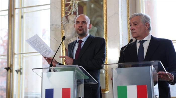 Italy and France reaffirm unity on Middle East and Ukraine crises