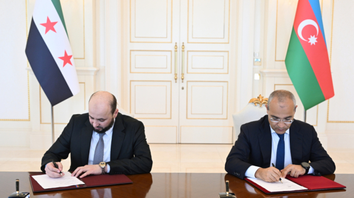 SOCAR and Syrian government sign memorandum of understanding in Baku