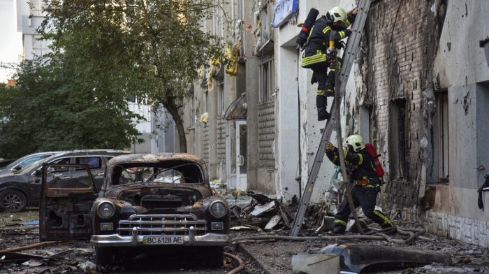 Russia attacks west Ukraine with drones and missiles, kills two