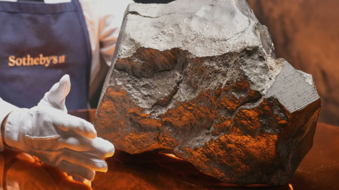 Largest piece of Mars on Earth goes up for auction in New York