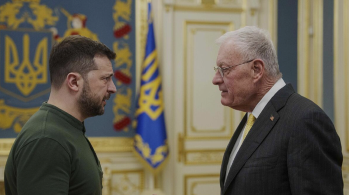 Ukraine's Zelenskyy says he met with U.S. envoy Kellogg in Kyiv