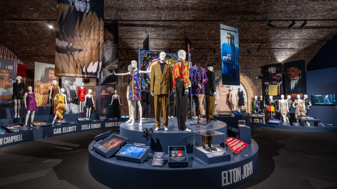 London exhibition celebrates Gianni Versace’s legendary fashion legacy