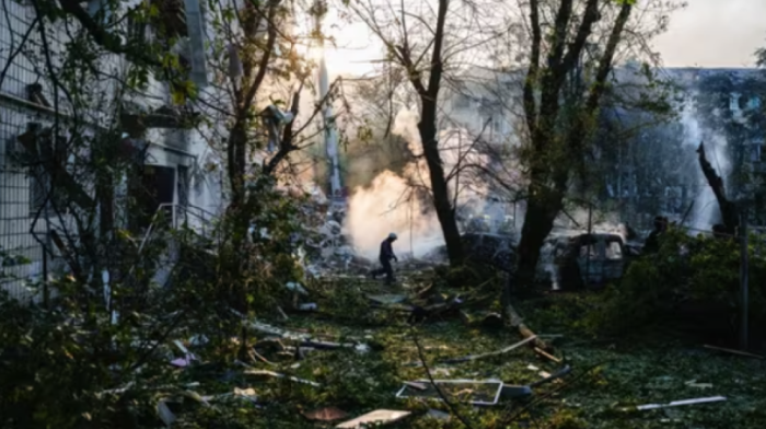 Russia attacks Ukraine with hundreds of drones, energy infrastructure hit