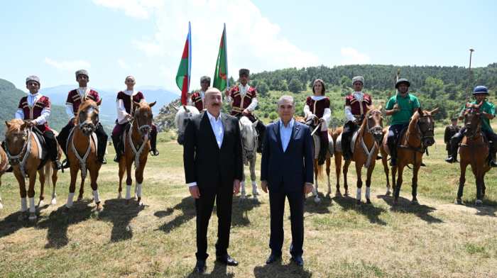 Gurbanguly Berdimuhamedov sees rebuilt Karabakh on Azerbaijan visit