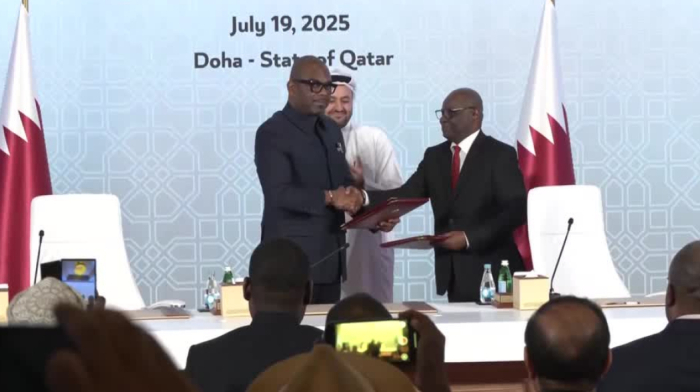 Congo and M23 rebels sign key declaration of principles in Qatar