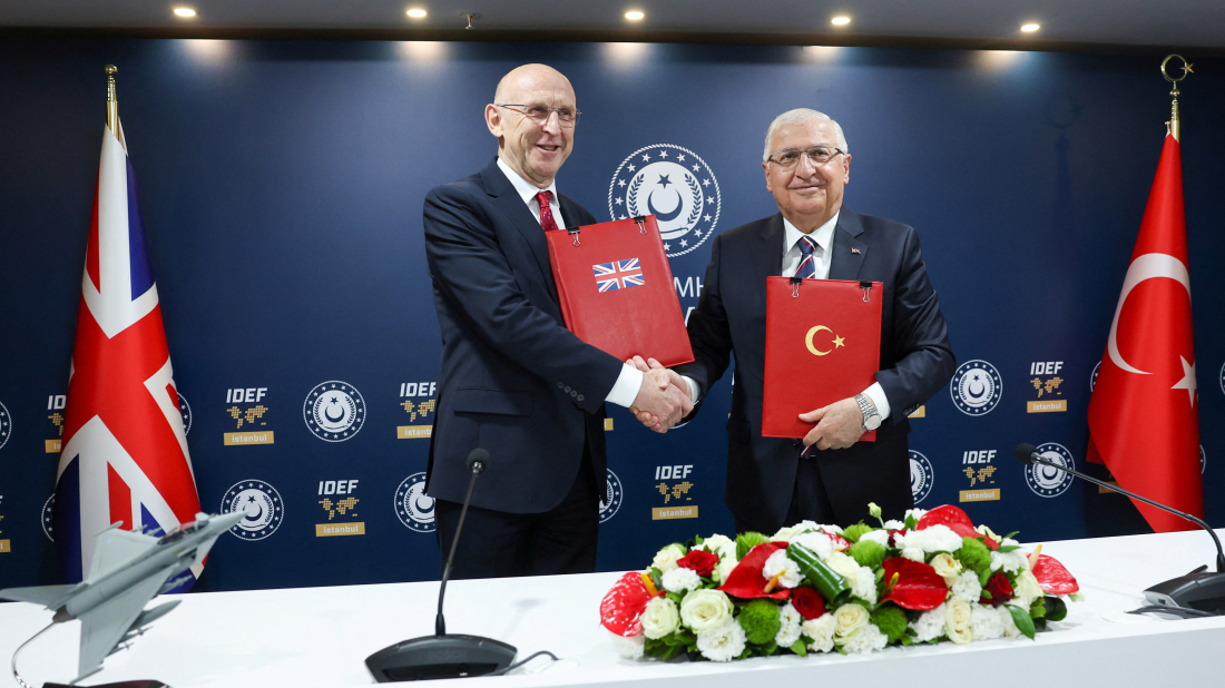 Türkiye and Britain sign preliminary deal paving way for Eurofighter Typhoon jets