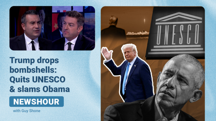 Newshour |Trump drops bombshells: Quits UNESCO & slams Obama