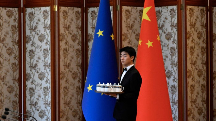 EU leaders meet China’s Xi amid trade tensions