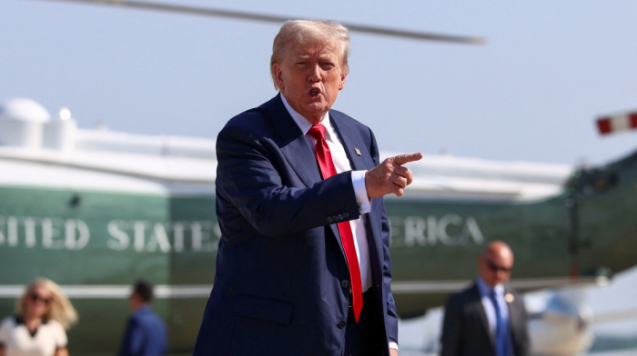 Donald Trump in Scotland for golf and UK trade talks